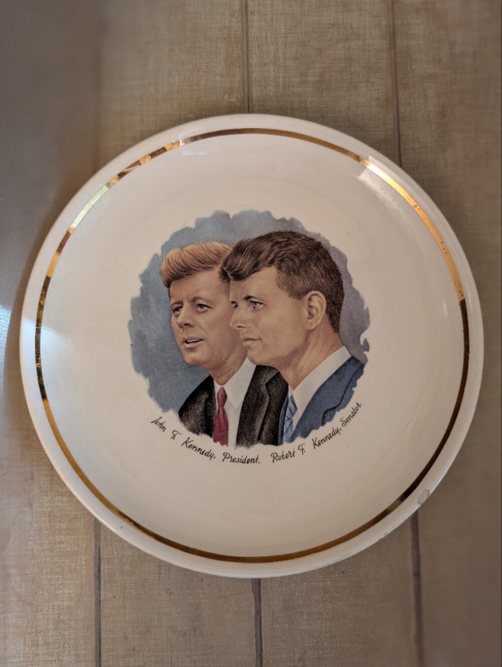 JFK Plate